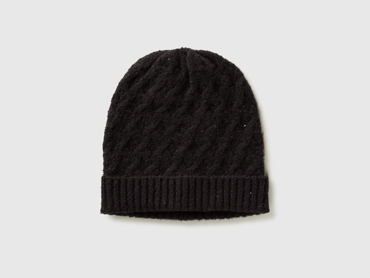 Cappello con lurex
