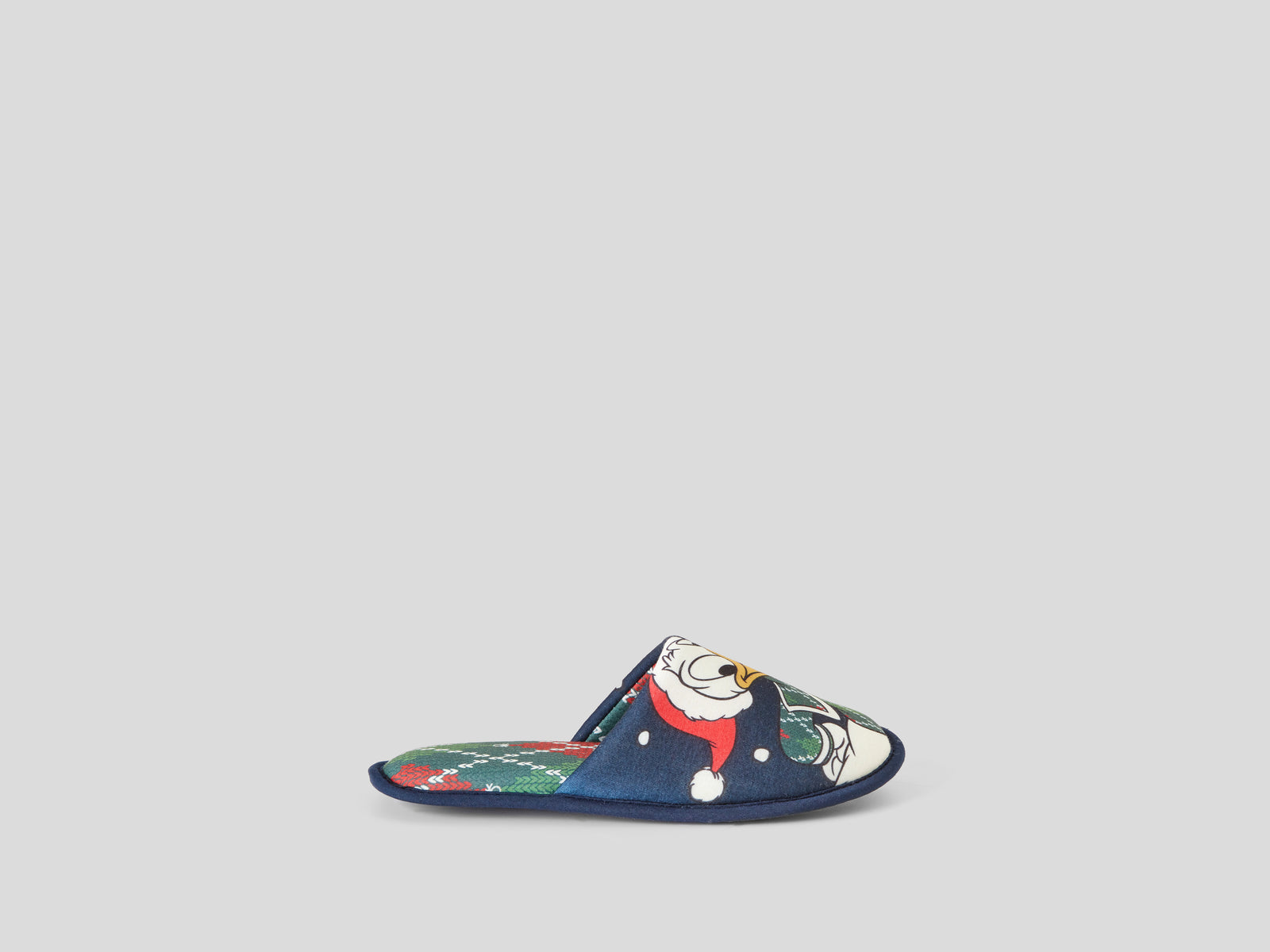 Ciabatte natalizie da bambino blu scuro | Benetton Outlet