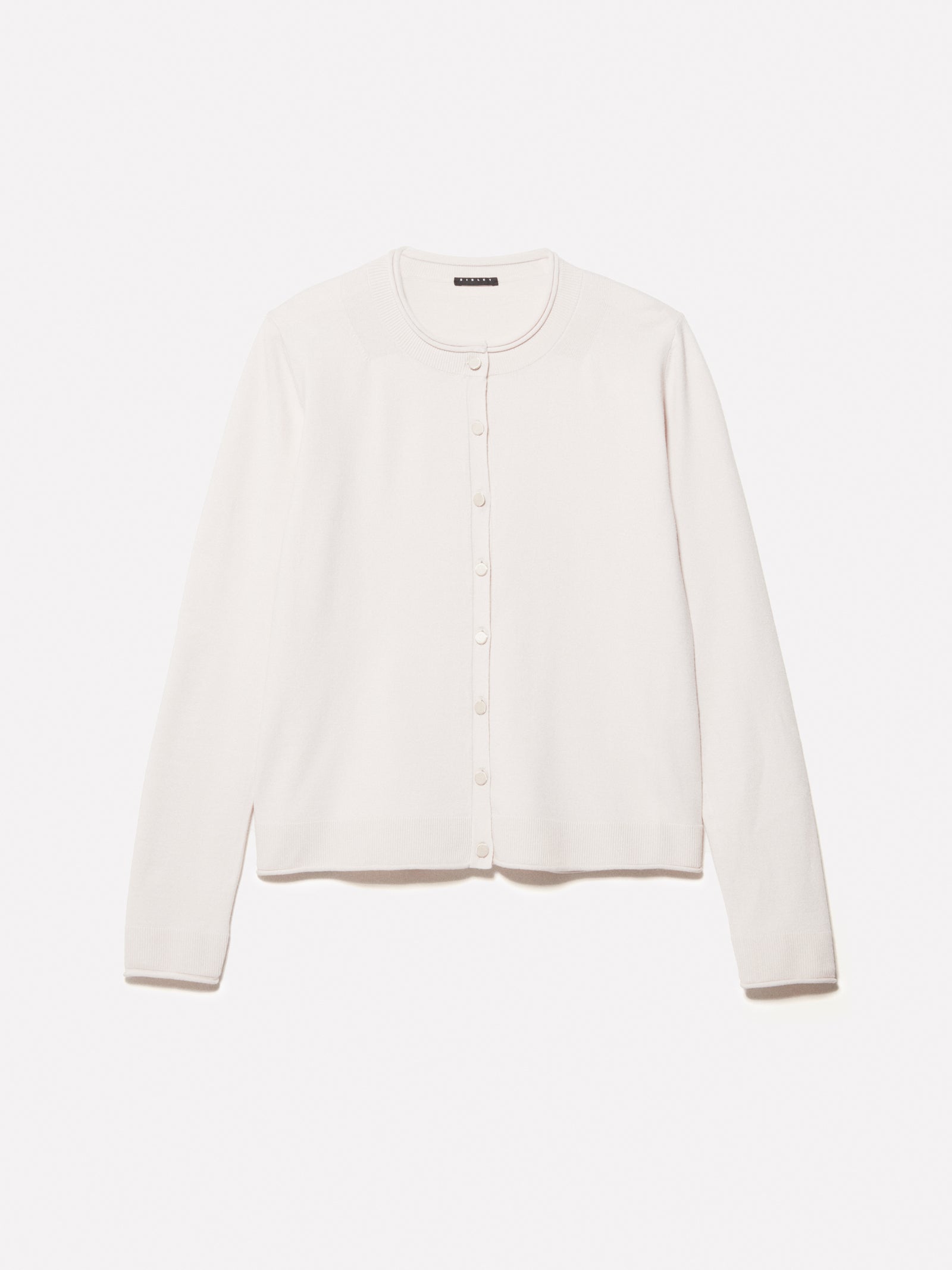 Regular fit cardigan da donna bianco panna | Sisley Outlet