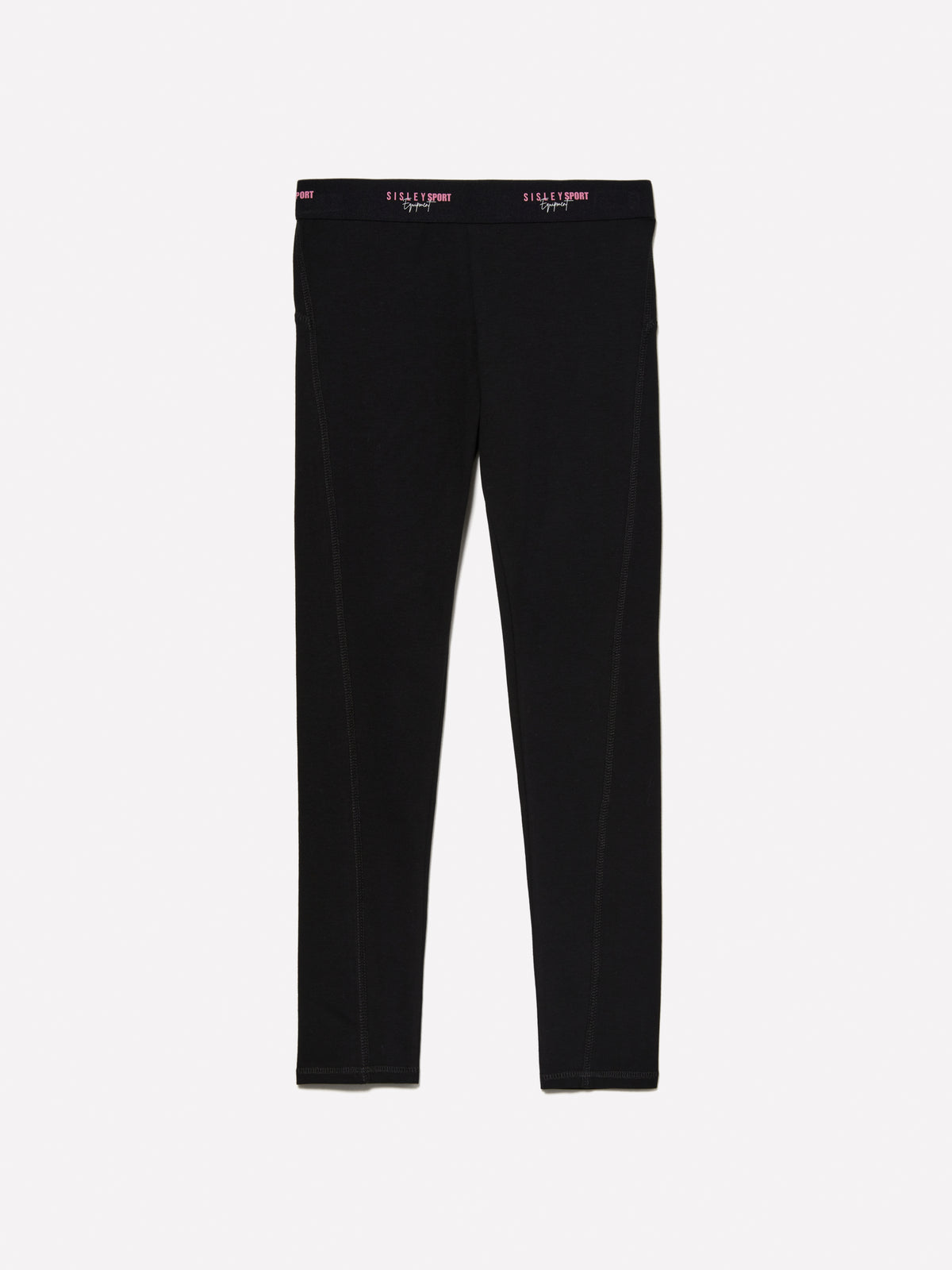 Leggings con elastico logato
