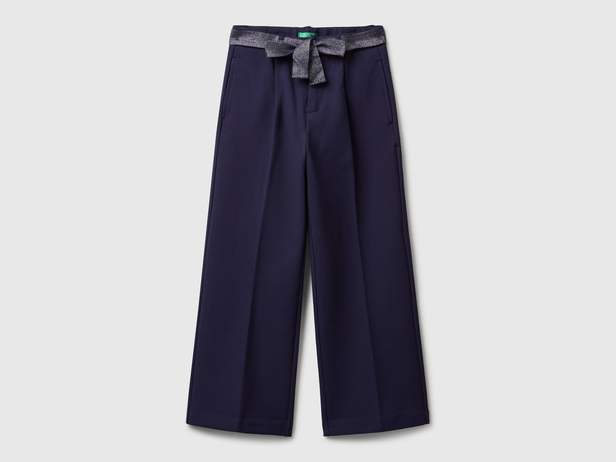 Pantaloni eleganti con fusciacca