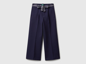 Pantaloni eleganti con fusciacca