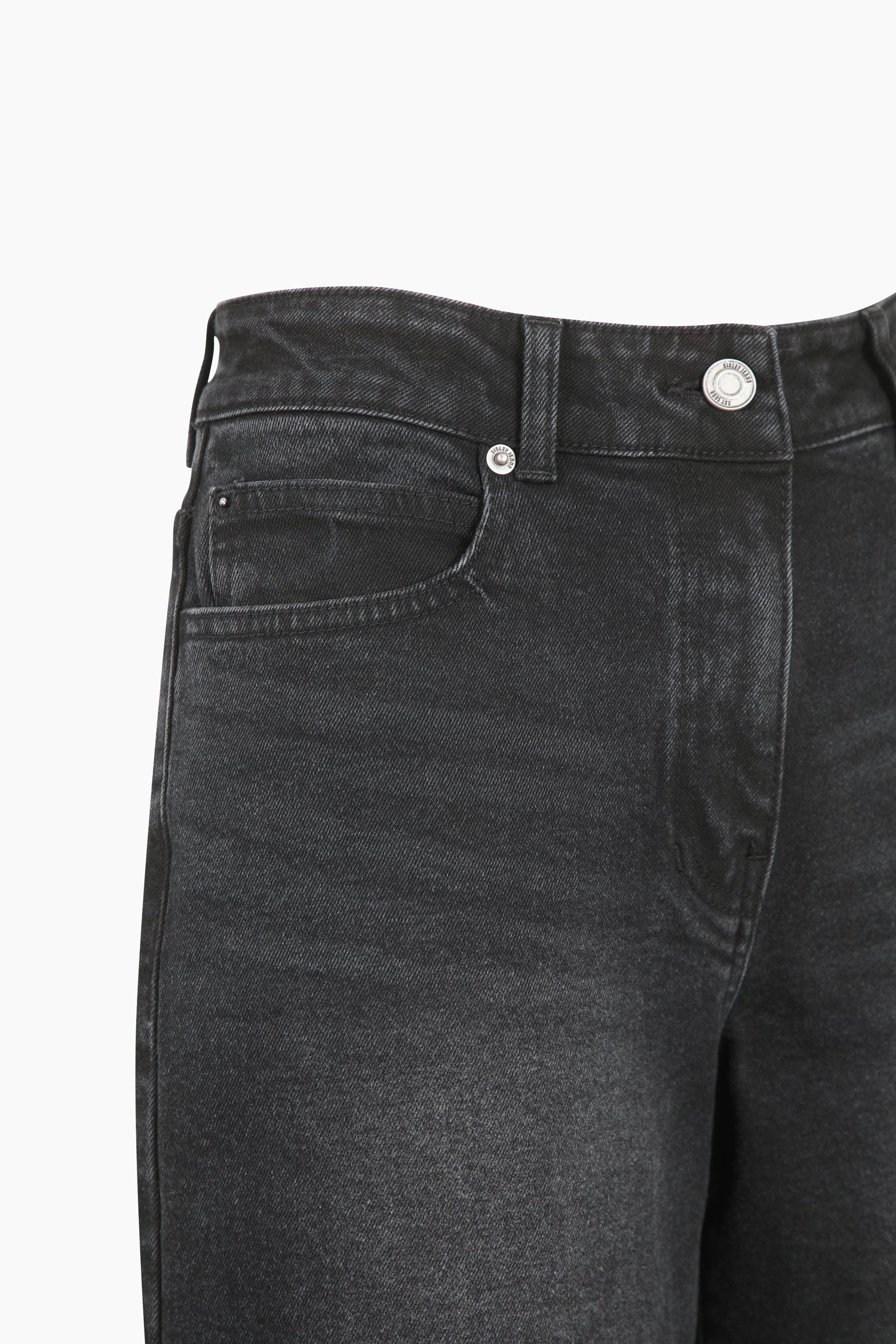 Jeans wide fit da donna grigio scuro 3 | Sisley Outlet