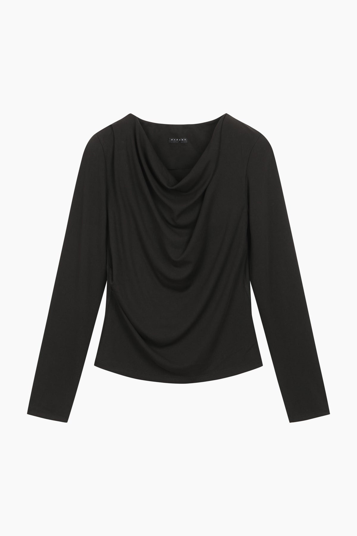 T-shirt con contrasto e ricamo