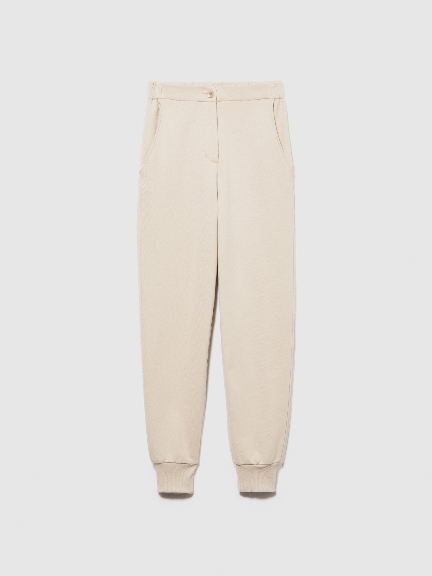 Joggers in felpa da donna beige | Sisley Outlet