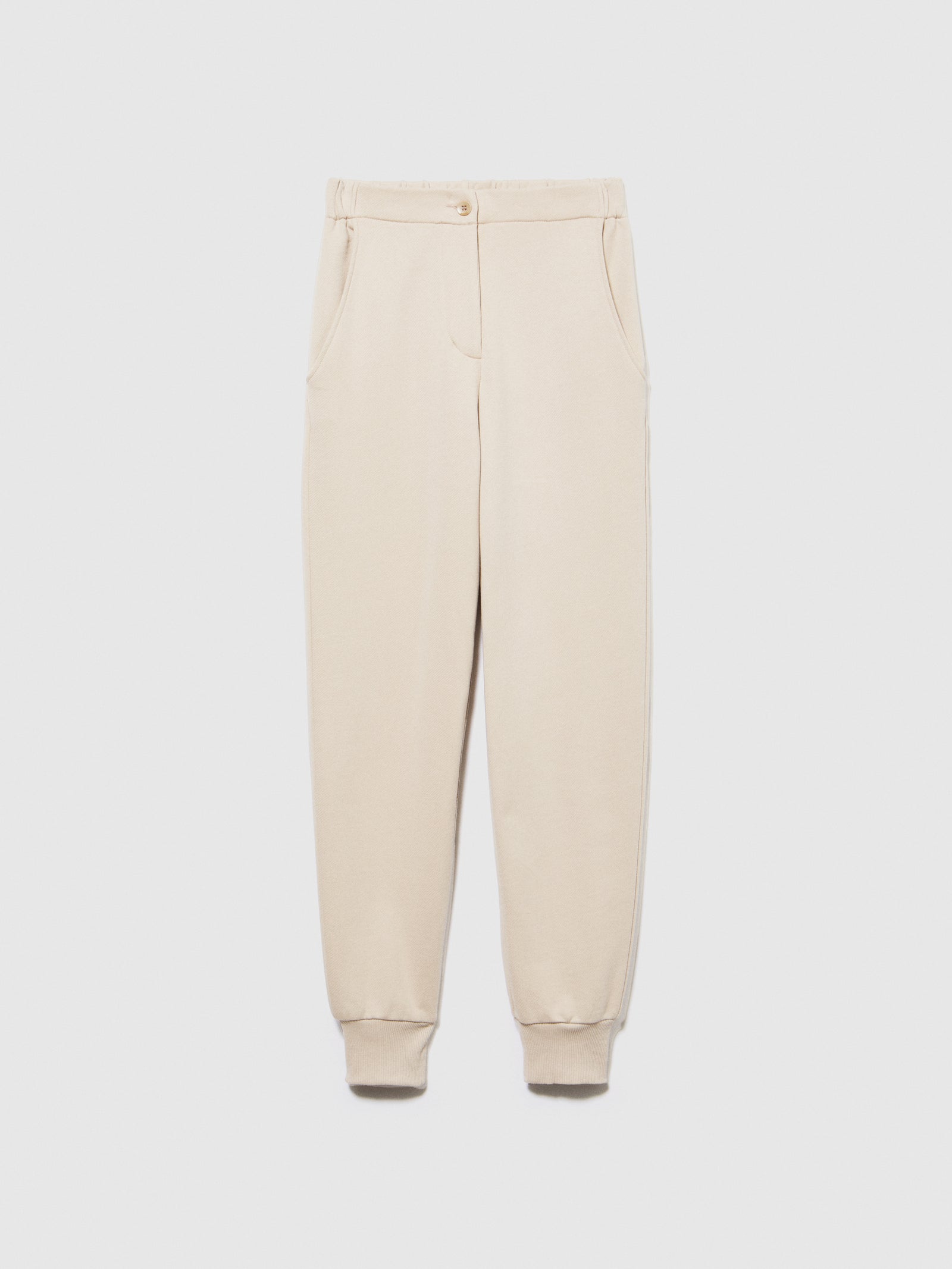 Joggers in felpa da donna beige | Sisley Outlet