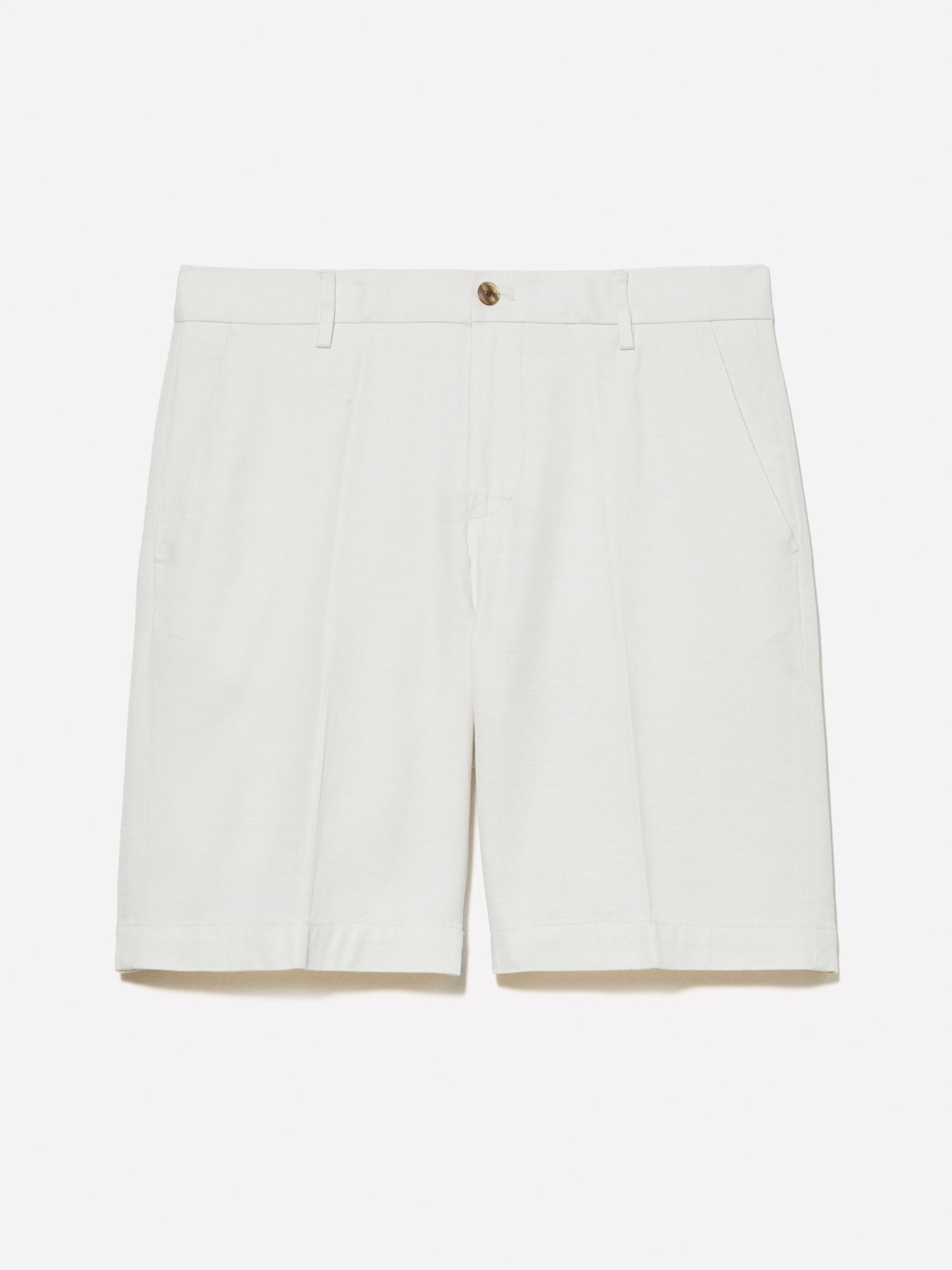 Bermuda regular fit da uomo bianco panna | Sisley Outlet