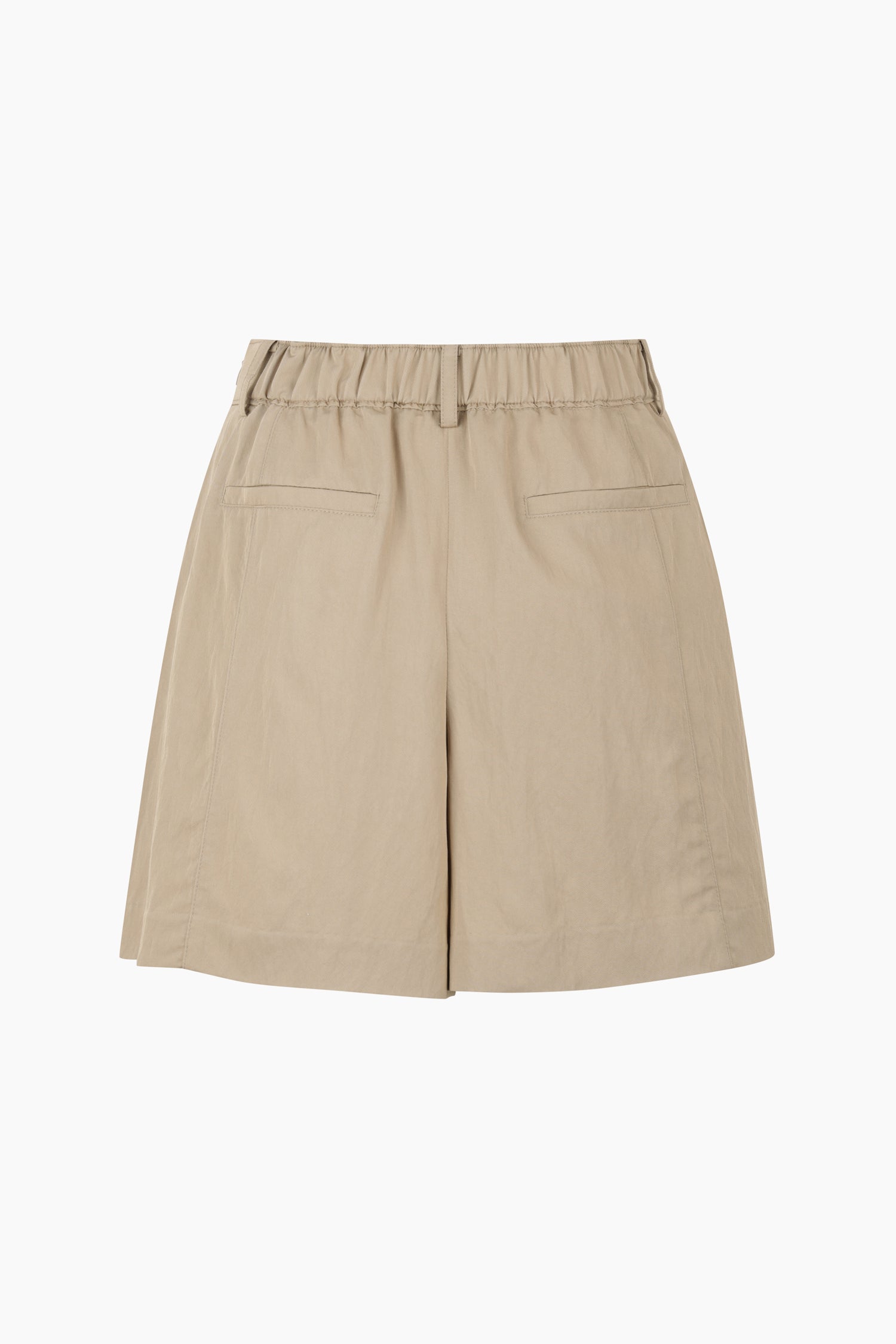 Gonna pantalone con pieghe da donna cammello 2 | Sisley Outlet