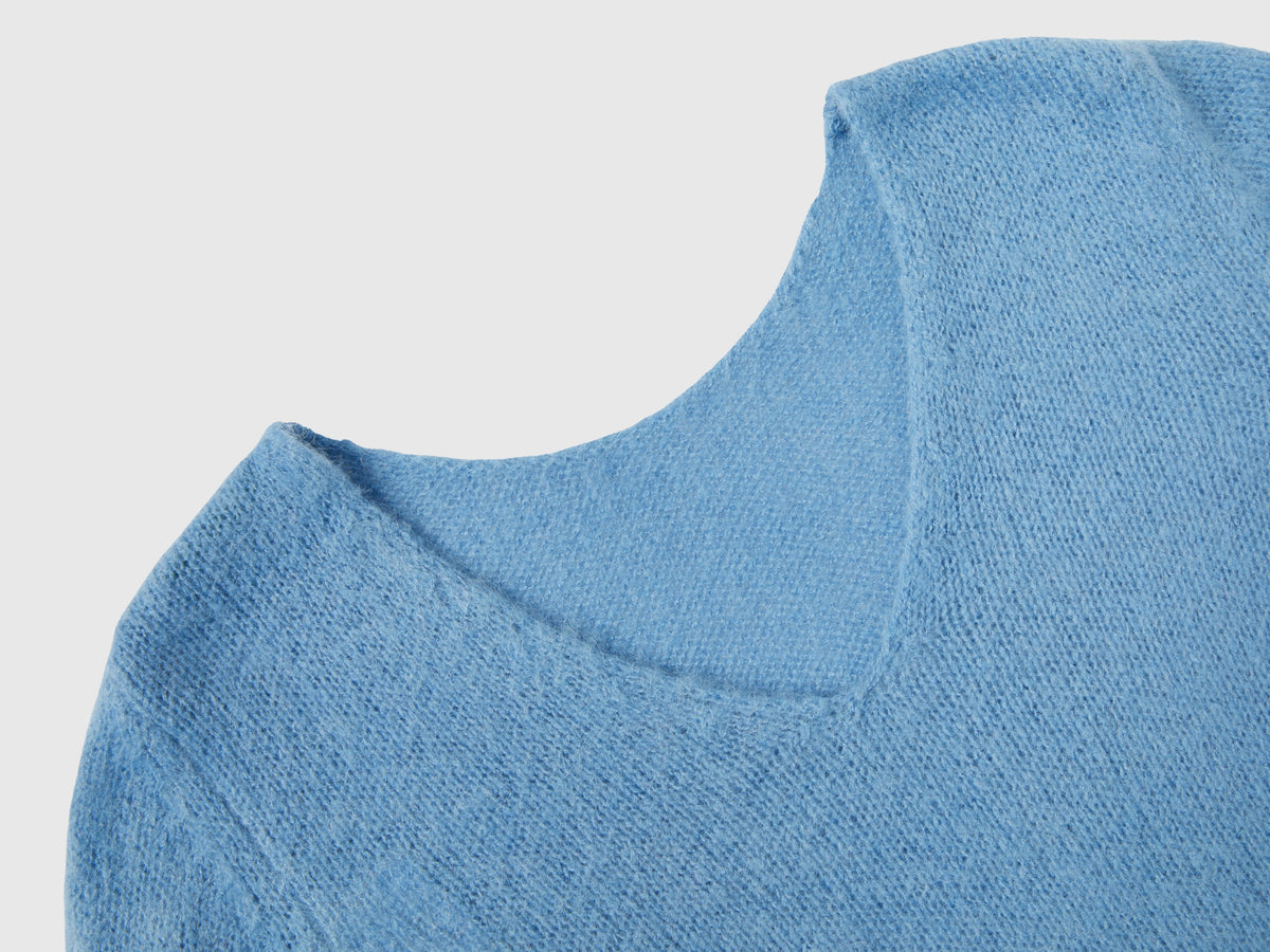 Maglia in misto mohair regular fit