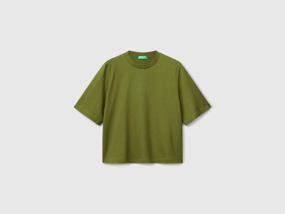 T-shirt boxy fit 100% cotone