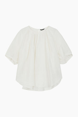 Blusa con maniche a palloncino