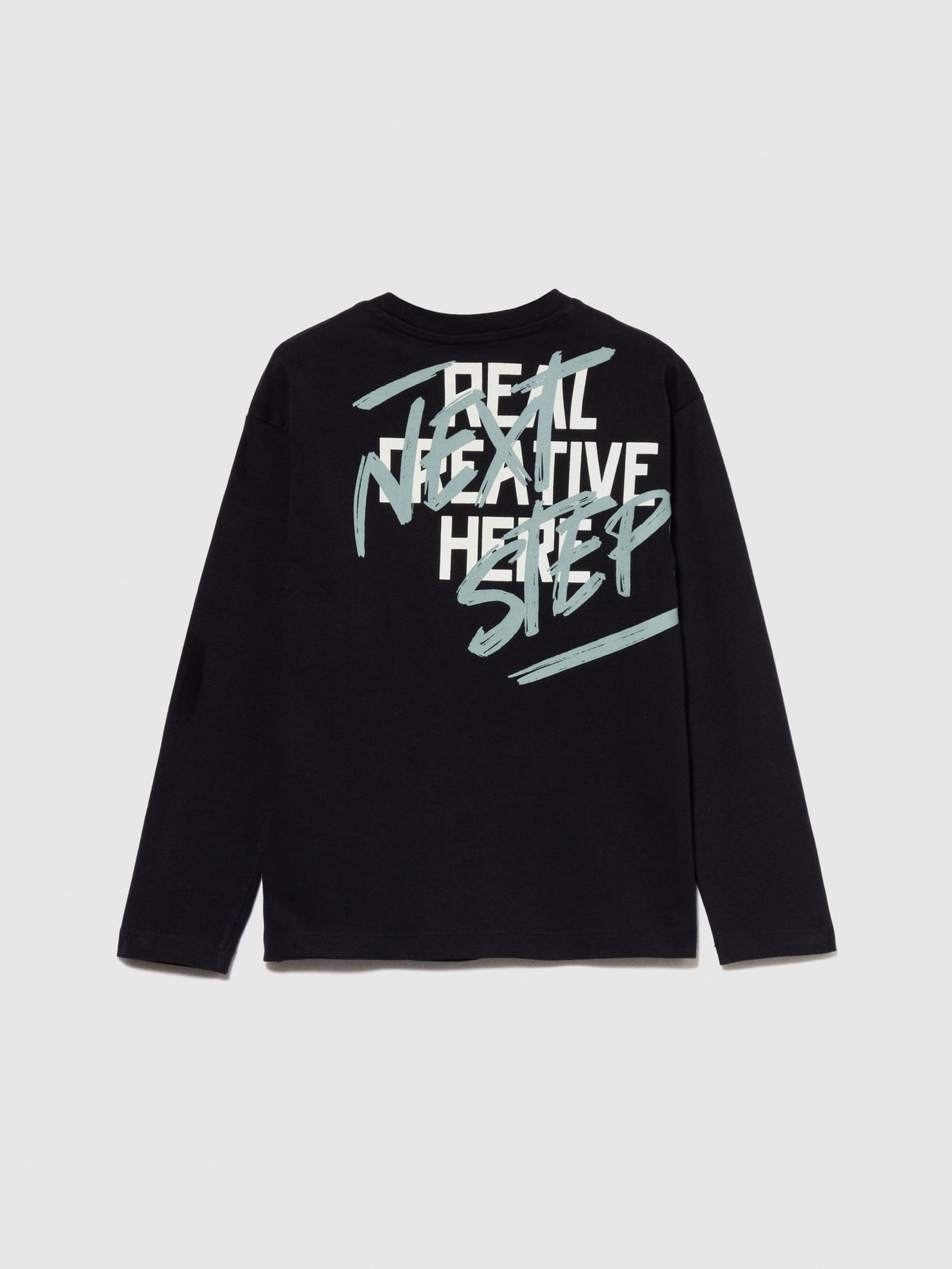 T-shirt over con stampa