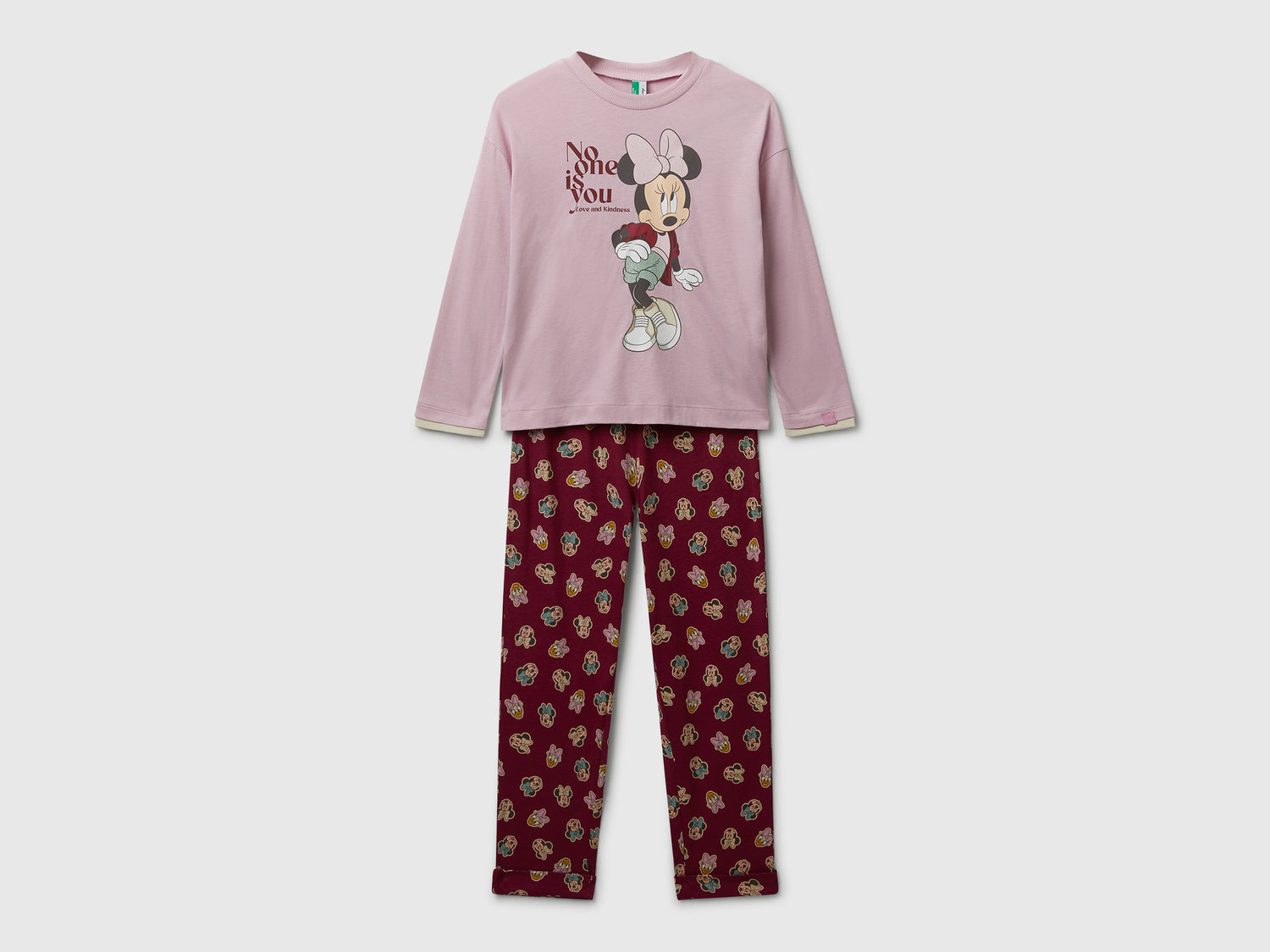 Pigiama ©Disney Minnie da bambina rosa | Benetton Outlet