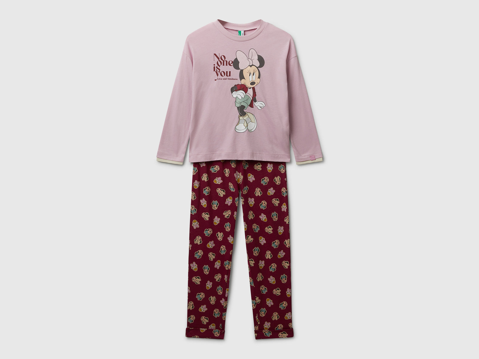 Pigiama ©Disney Minnie da bambina rosa | Benetton Outlet