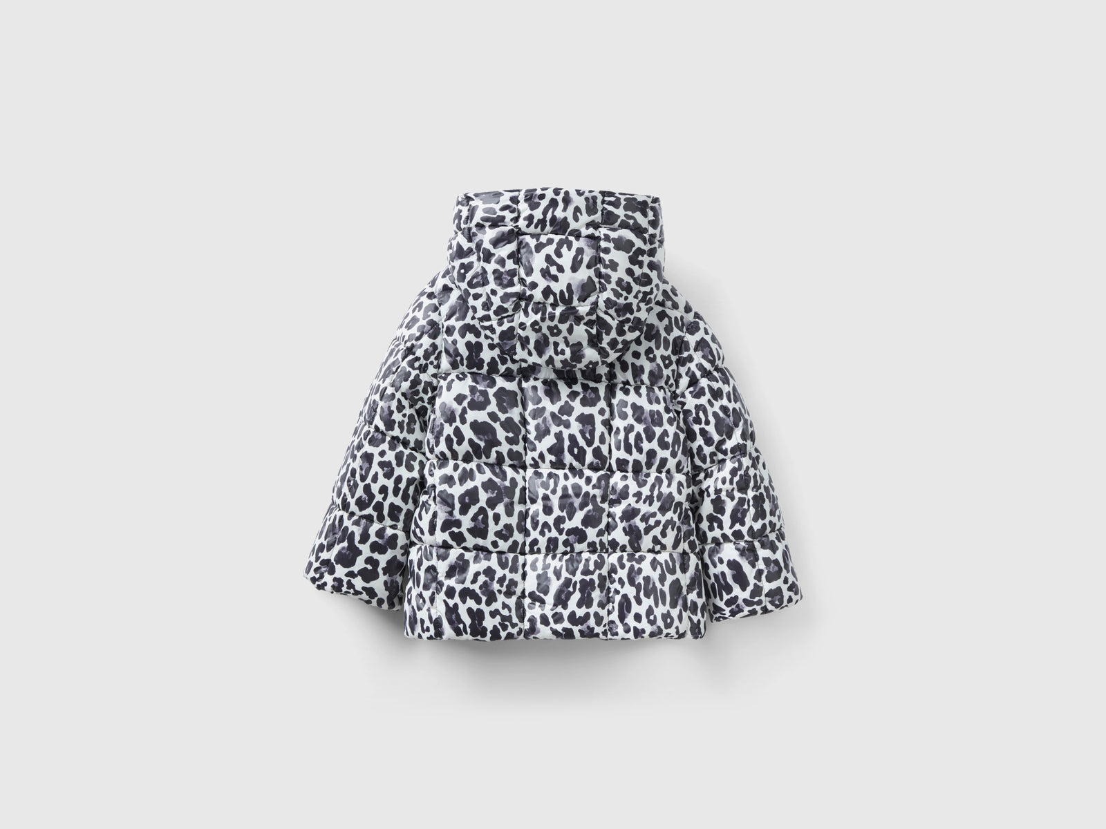 Giubbotto con stampa animalier da bimba multi-color 2 | Benetton Outlet