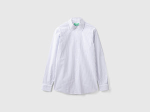 Camicia slim fit a righe
