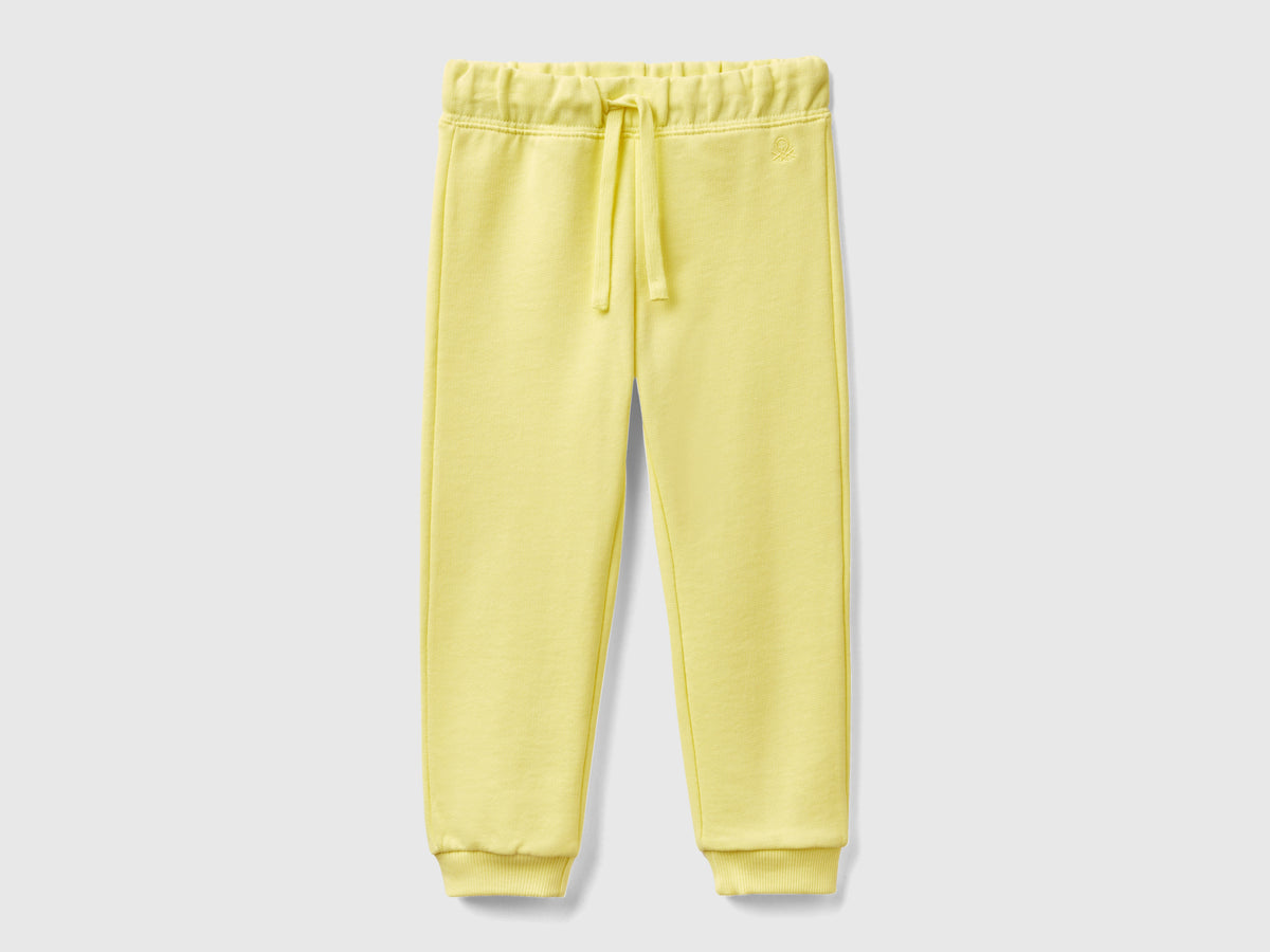 Pantaloni in felpa di cotone bio