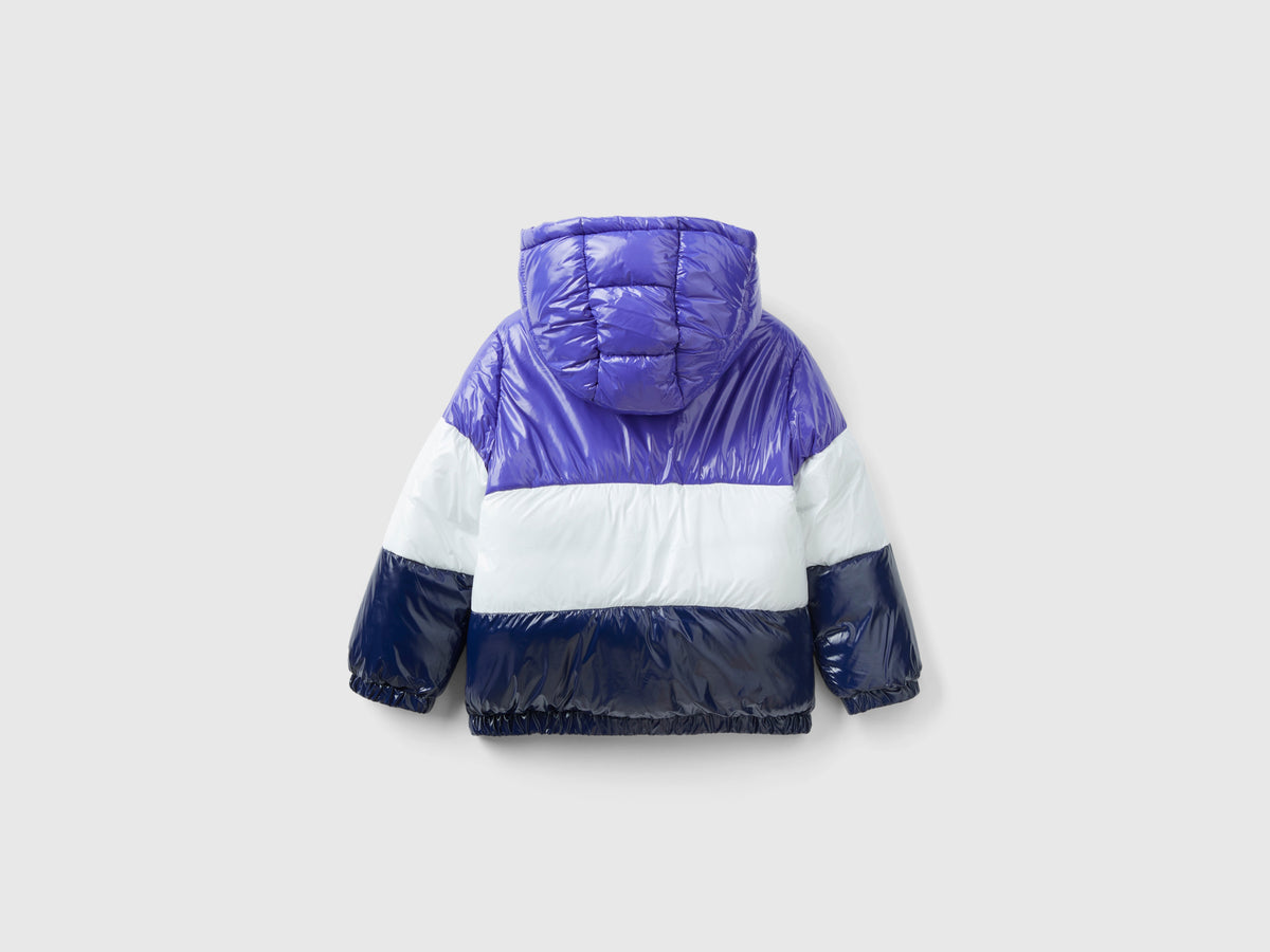Giubbino imbottito color block