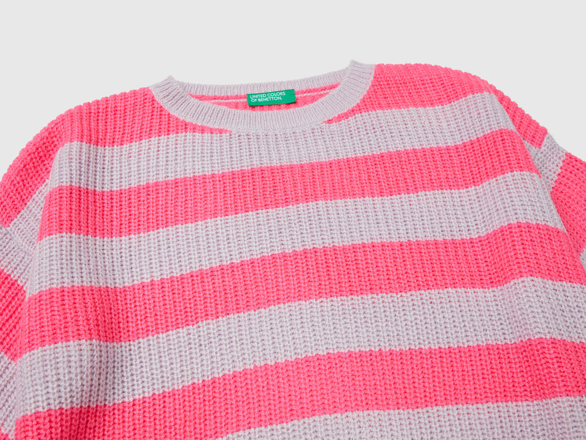 Maglione a righe