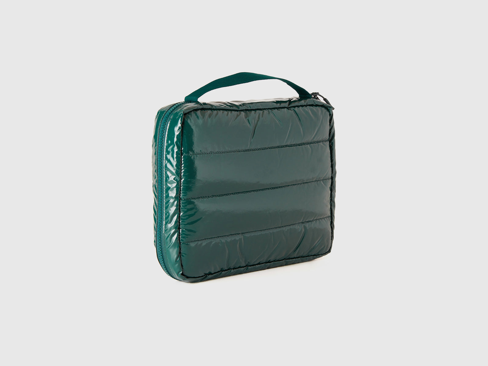 Astuccio grande imbottito da uomo verde scuro 2 | Multimarchio Outlet