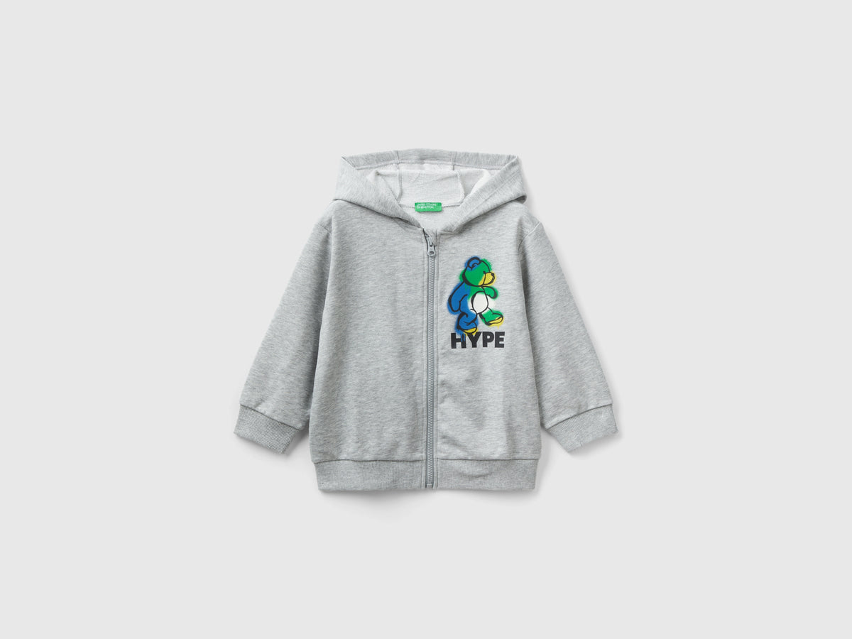 Felpa oversize con cappuccio
