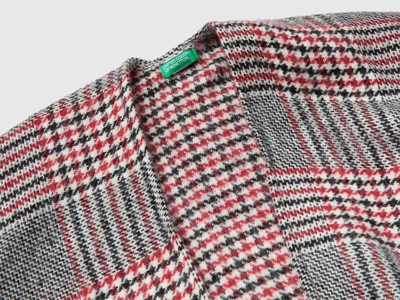 Mantella reversibile da donna grigio chiaro 3 | Benetton Outlet