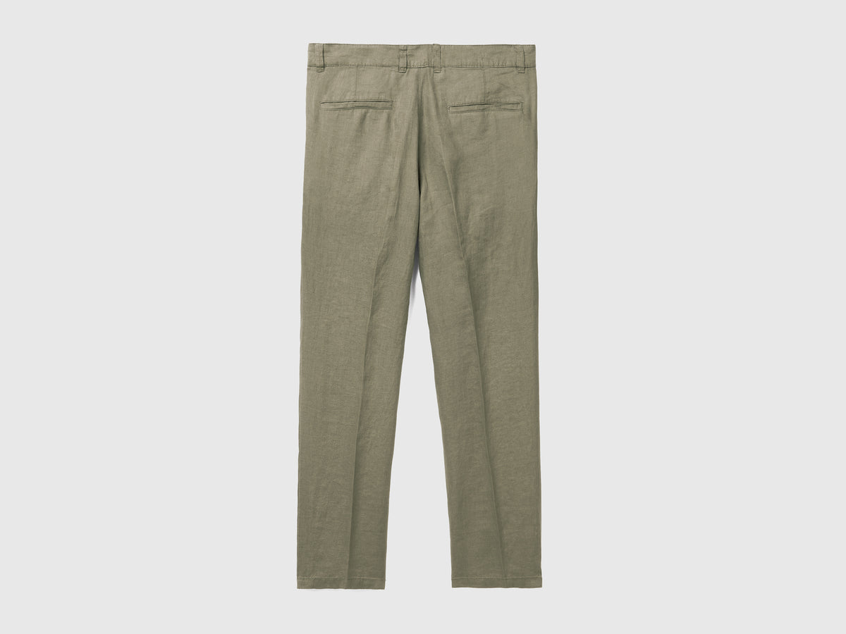 Chino in puro lino