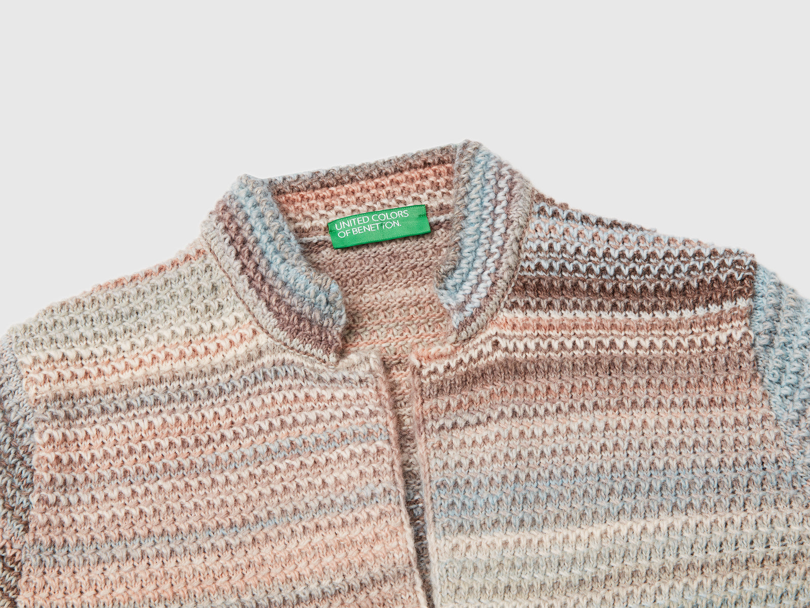 Giacca in maglia da donna multi-color 3 | Benetton Outlet
