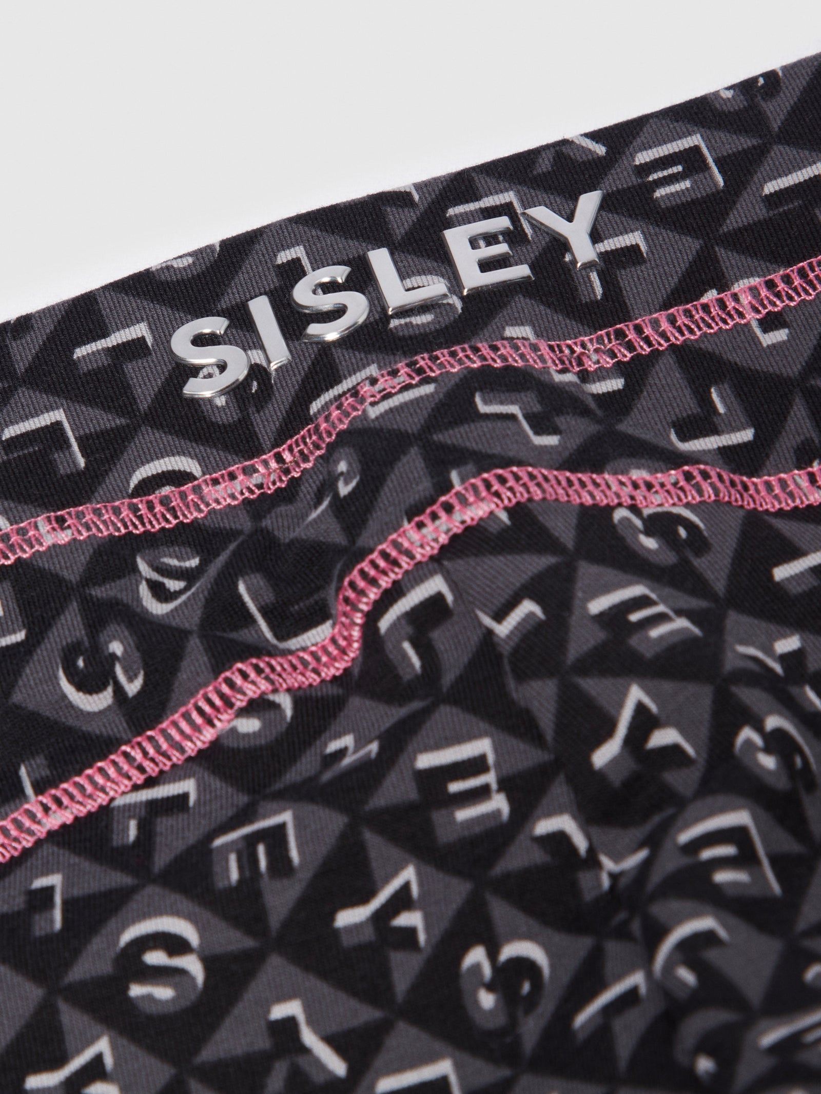 Leggings sporty con logo da bambina nero 3 | Sisley young Outlet