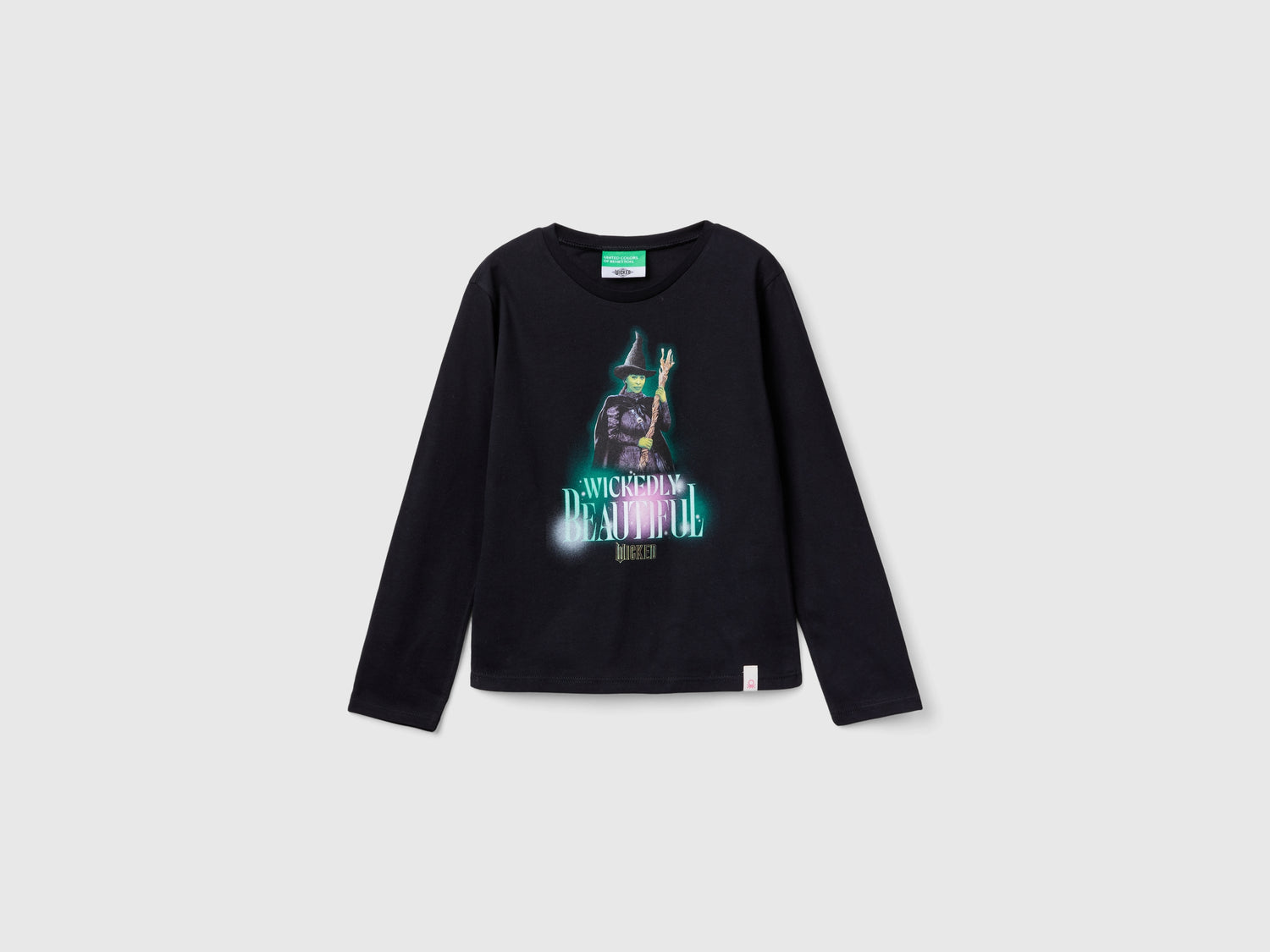 T-shirt Wicked ©Universal City Studios LLC da bambina nero | Benetton Outlet