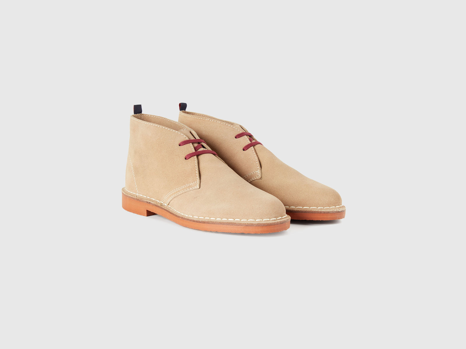 Polacchine in pelle da uomo beige 3 | Benetton Outlet