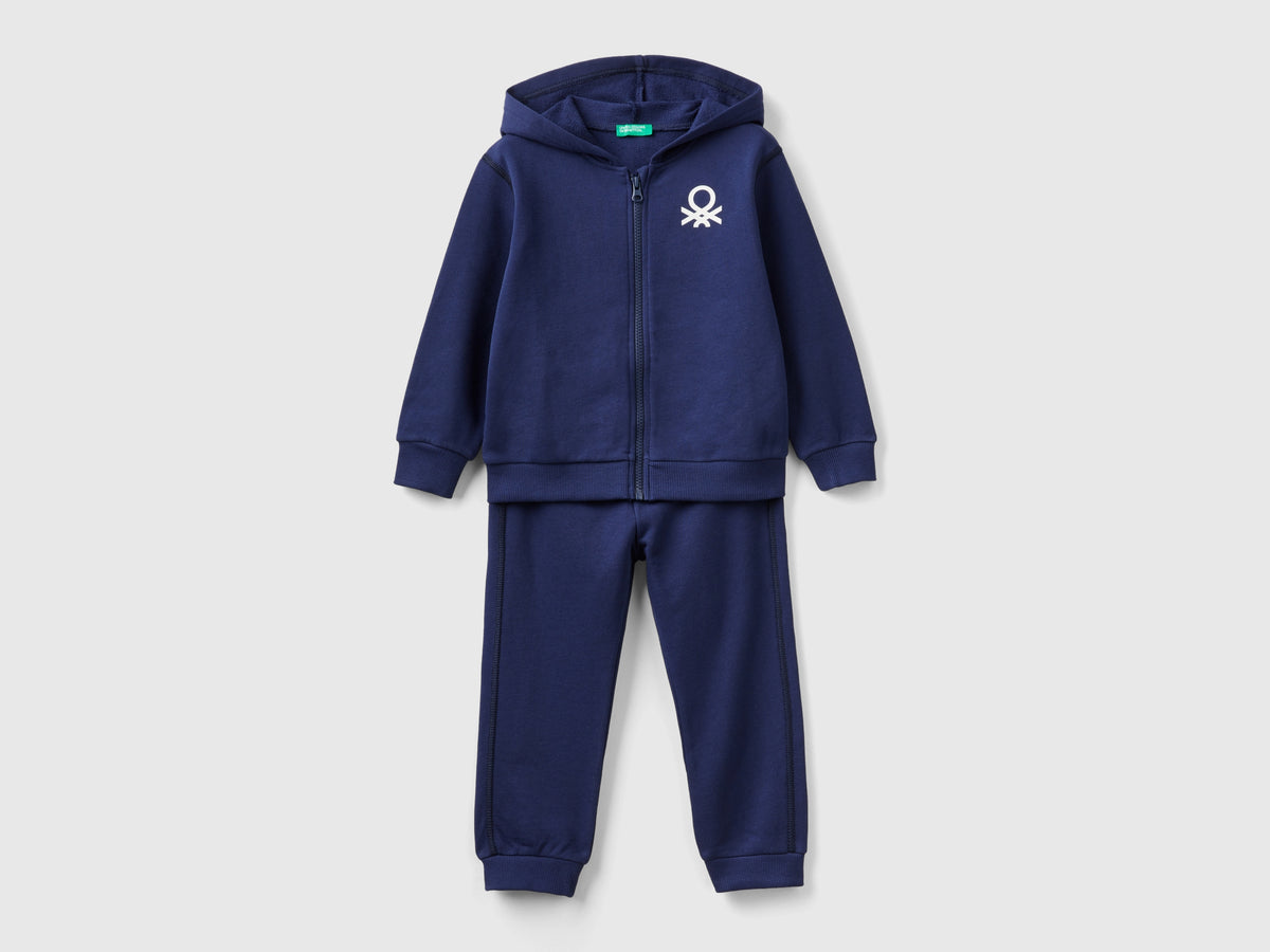 Tuta in felpa 100% cotone
