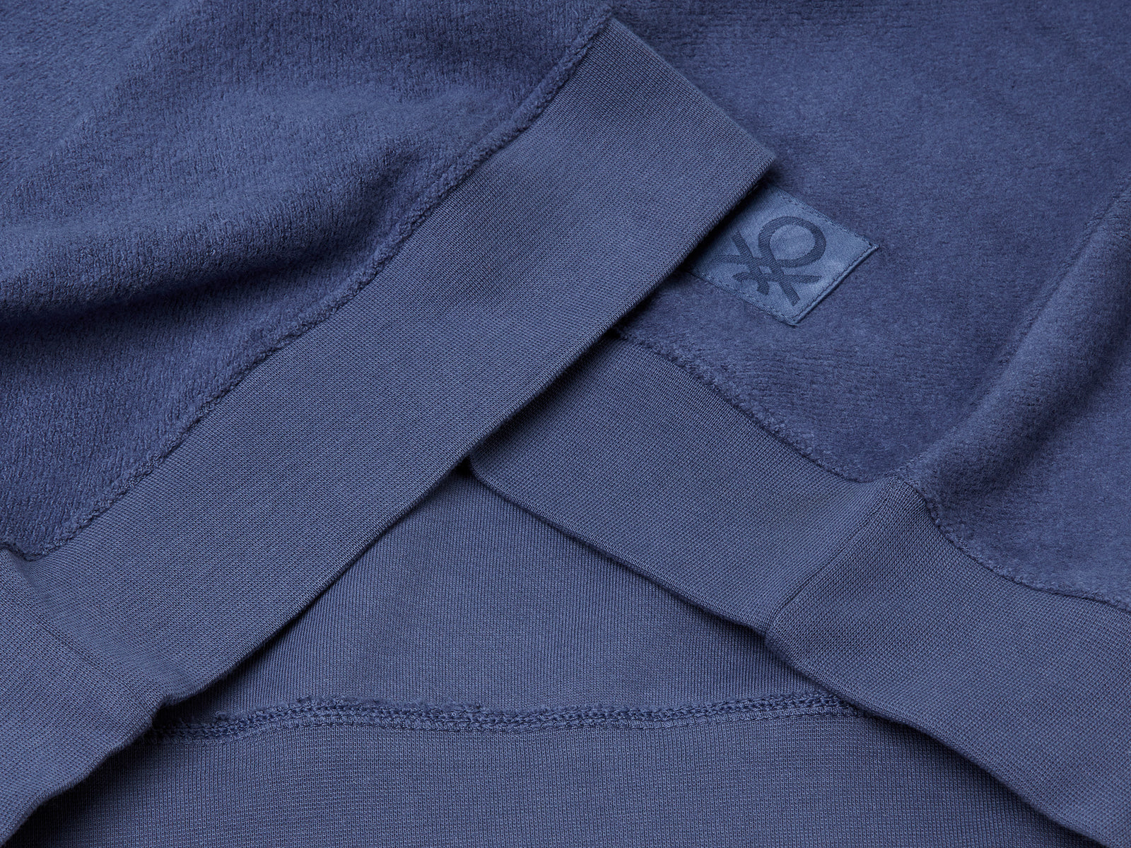 Felpa in puro cotone da uomo avio 3 | Benetton Outlet