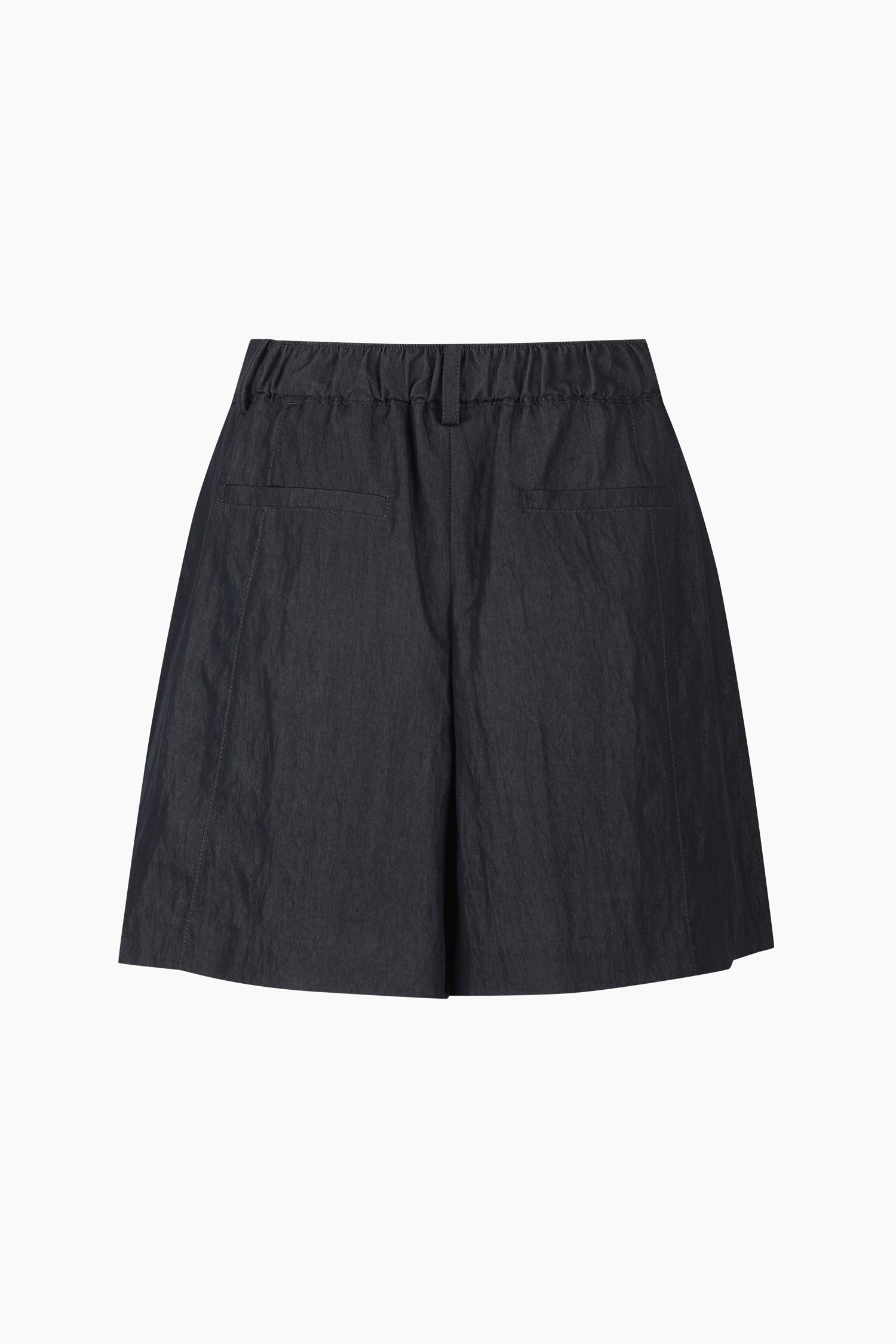 Gonna pantalone con pieghe da donna nero 2 | Sisley Outlet
