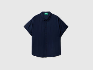 Camicia fluida in viscosa