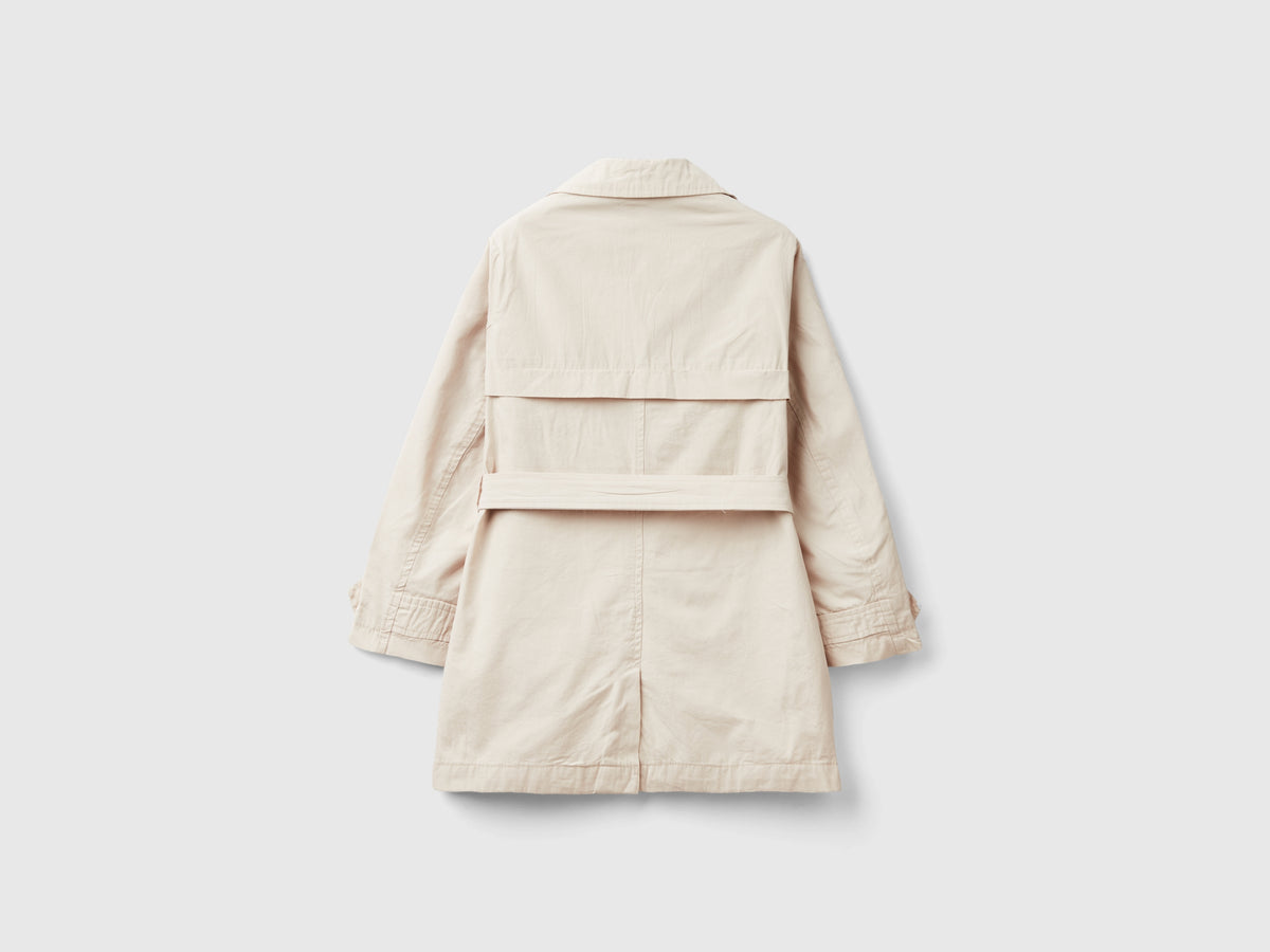 Trench doppiopetto