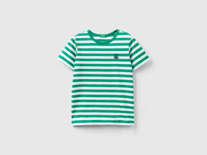 Maglietta a righe 100% cotone