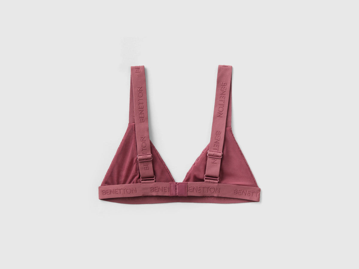 Reggiseno a triangolo in pizzo