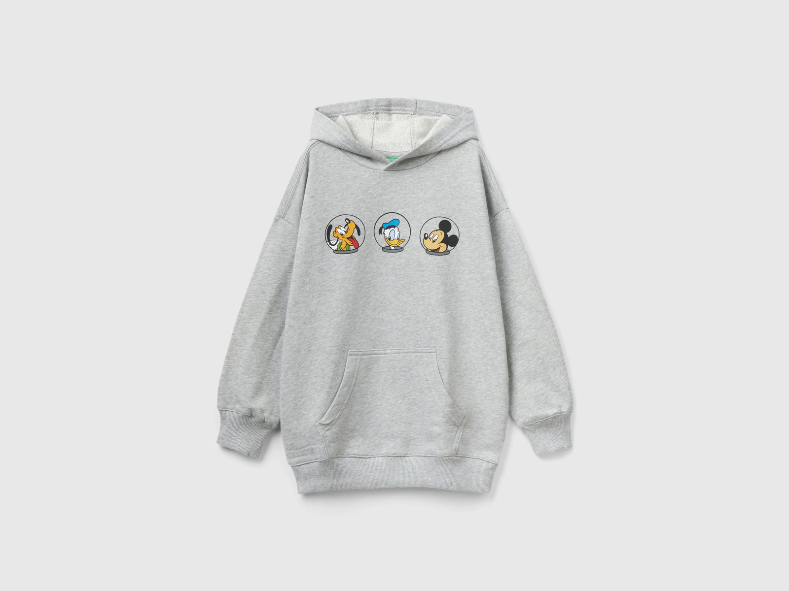 Felpa chiaro con stampa Disney da bambino grigio | Benetton Outlet