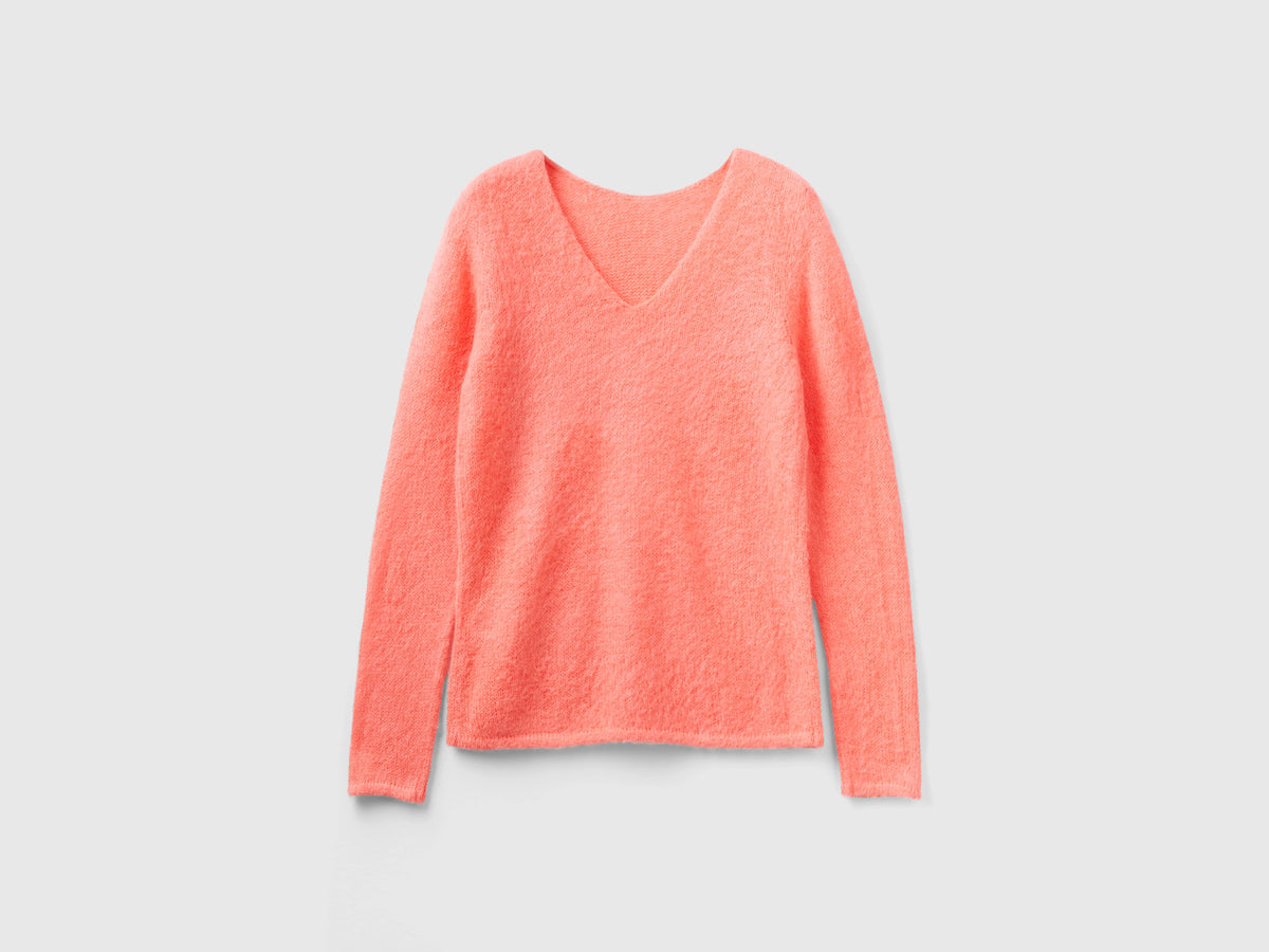 Maglia in misto mohair regular fit