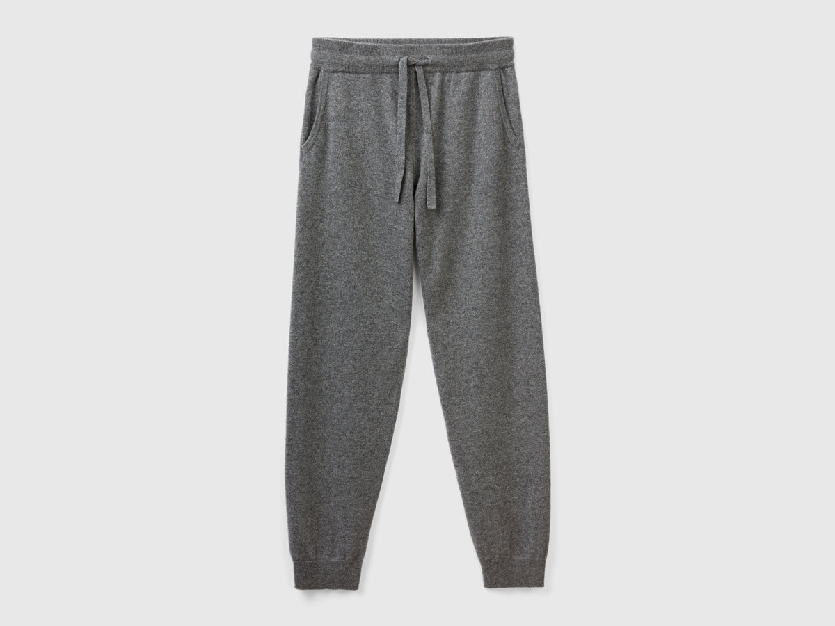 Joggers in puro cashmere