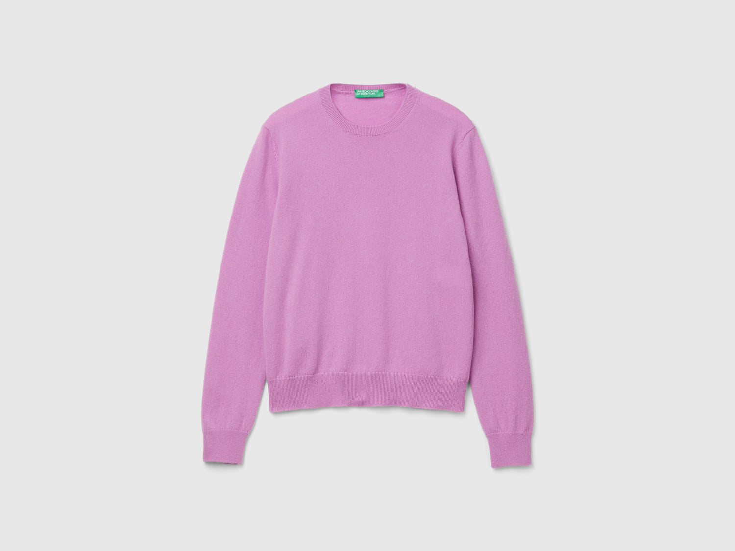 Maglioncino in puro cashmere da donna lilla | Benetton Outlet