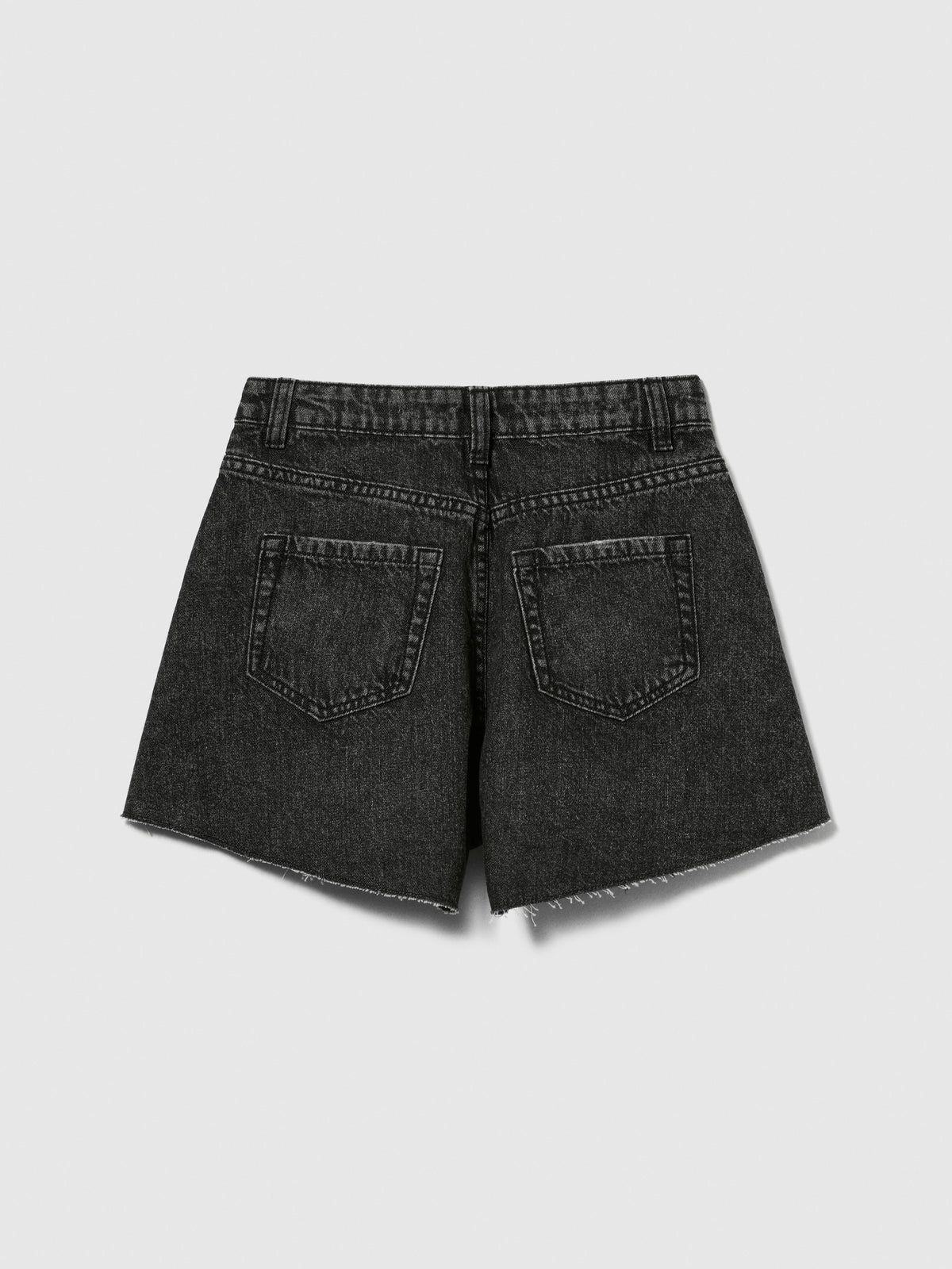 Shorts di jeans a campana