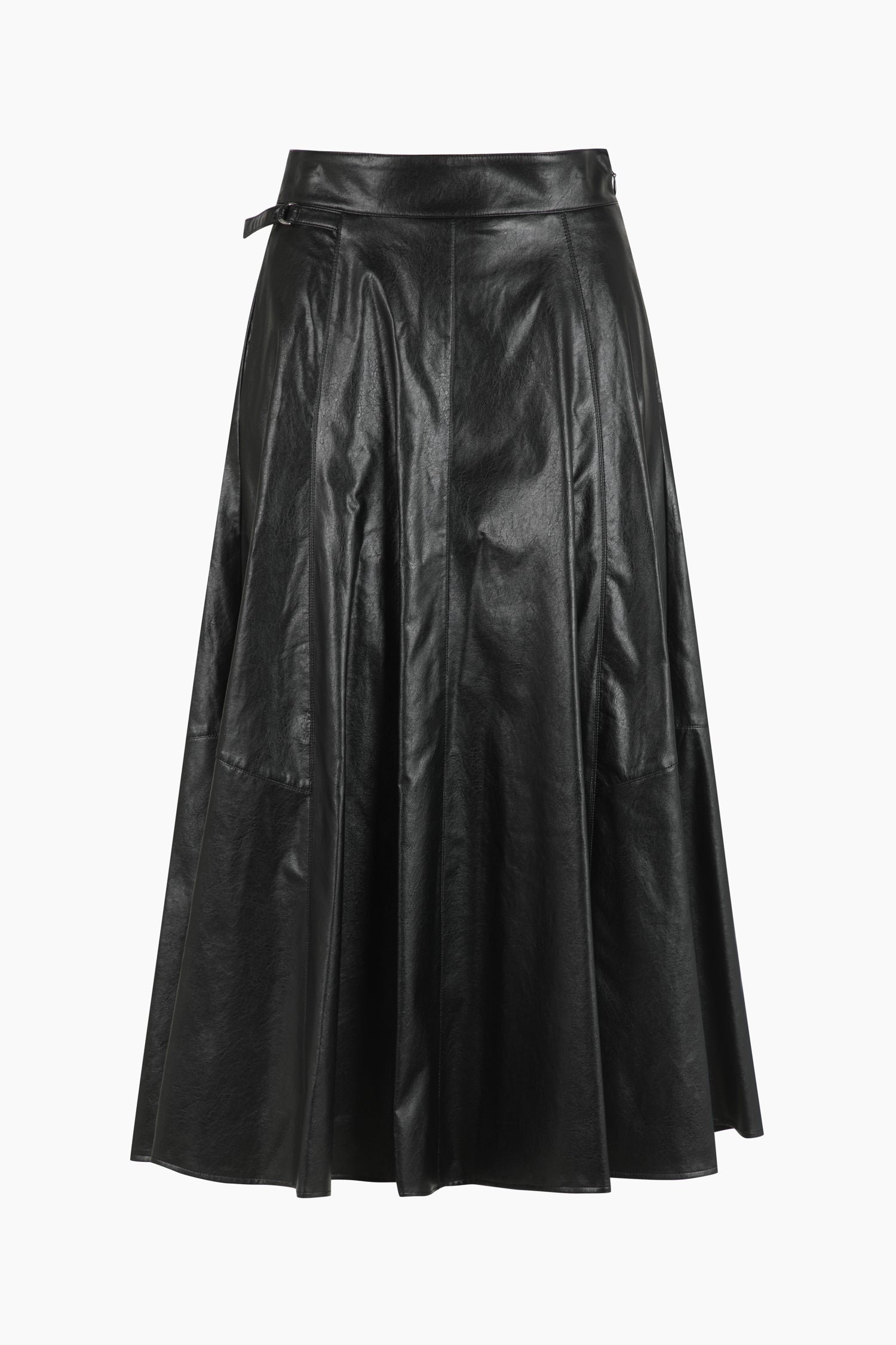 Gonna lunga a ruota da donna nero | Sisley Outlet