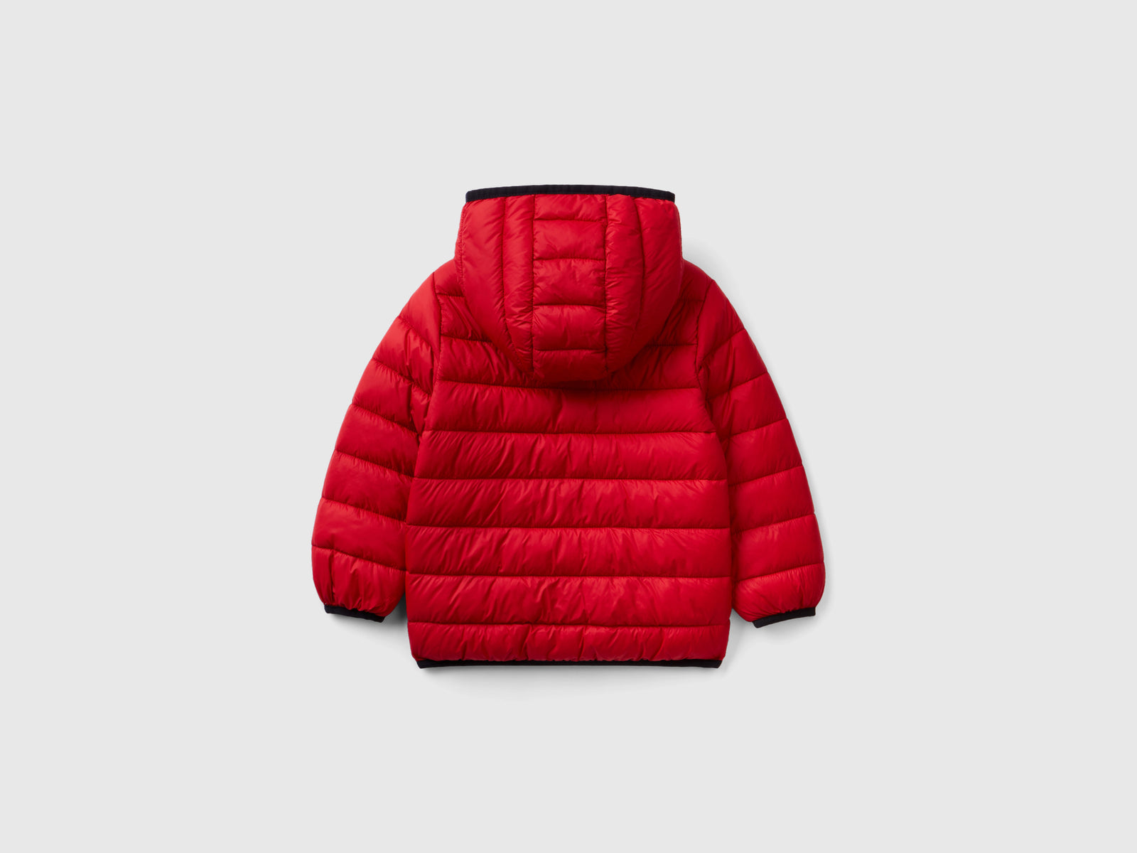 Giubbino in nylon "Rain Defender" da bimbo rosso 2 | Benetton Outlet
