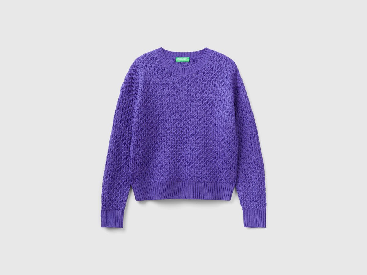 Maglia lavorata boxy fit