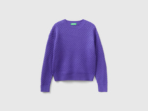 Maglia lavorata boxy fit