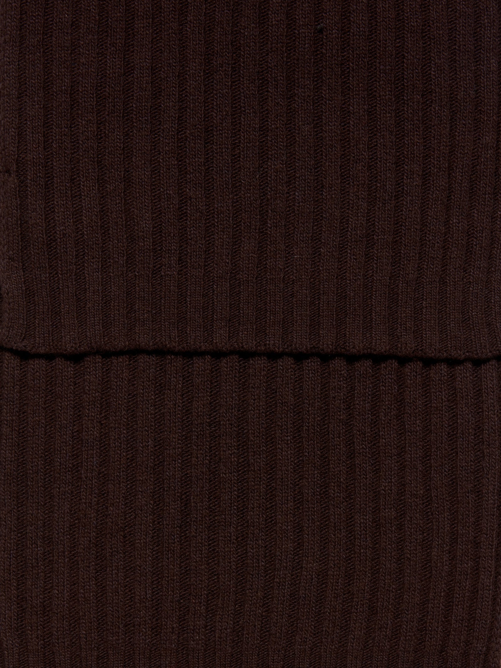 Sciarpa in maglia da uomo marrone scuro 2 | Sisley Outlet