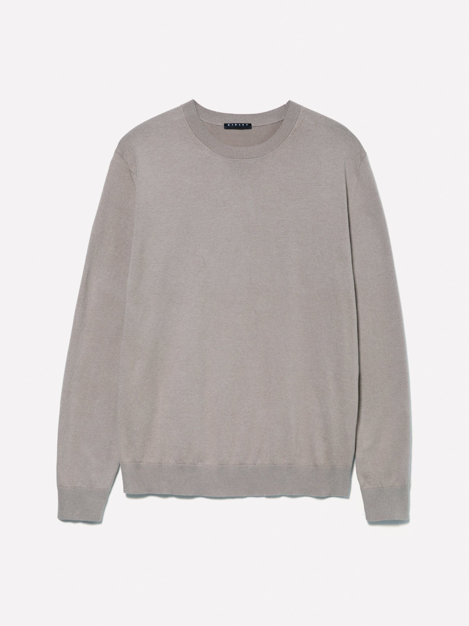 Maglia tinta unita da uomo marrone | Sisley Outlet