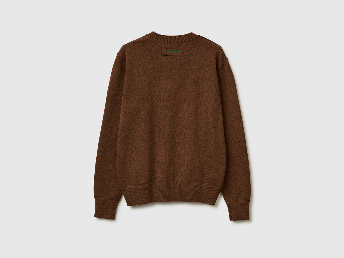 Maglia in misto lana e cashmere